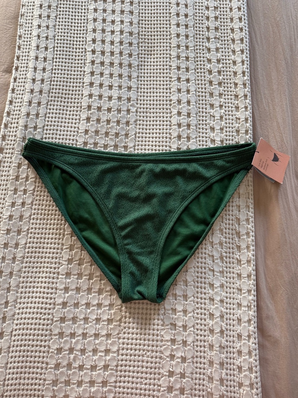 NEW Shade & Shore Green Bikini Bottom Size L‎